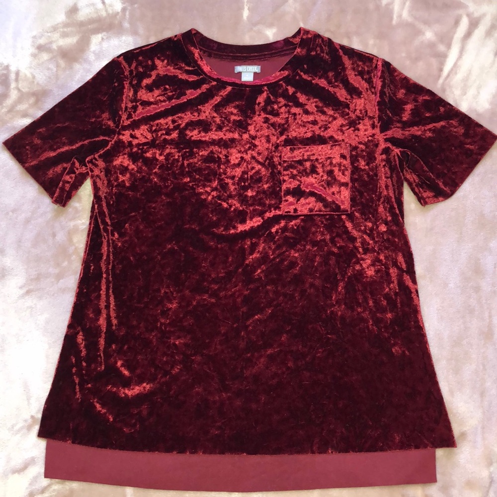 Red velvet t shirt